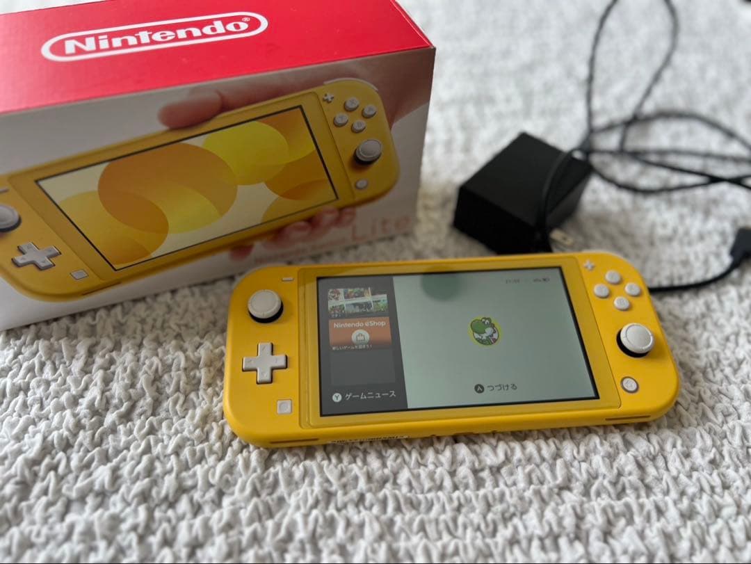 Nintendo Switch Lite イエロー 本体 充電器付き