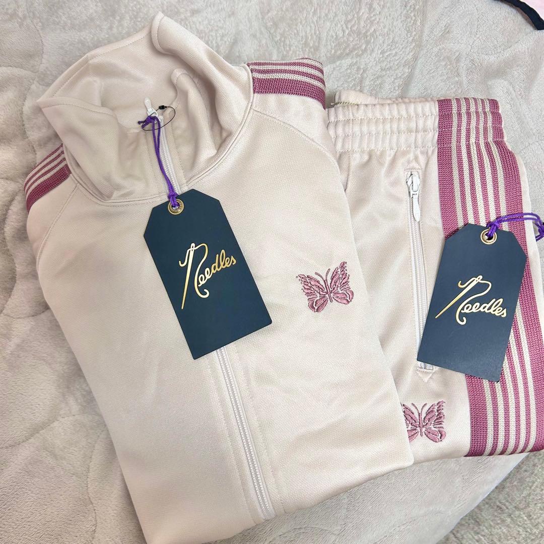 Needles トラックジャケット パンツ アイボリー