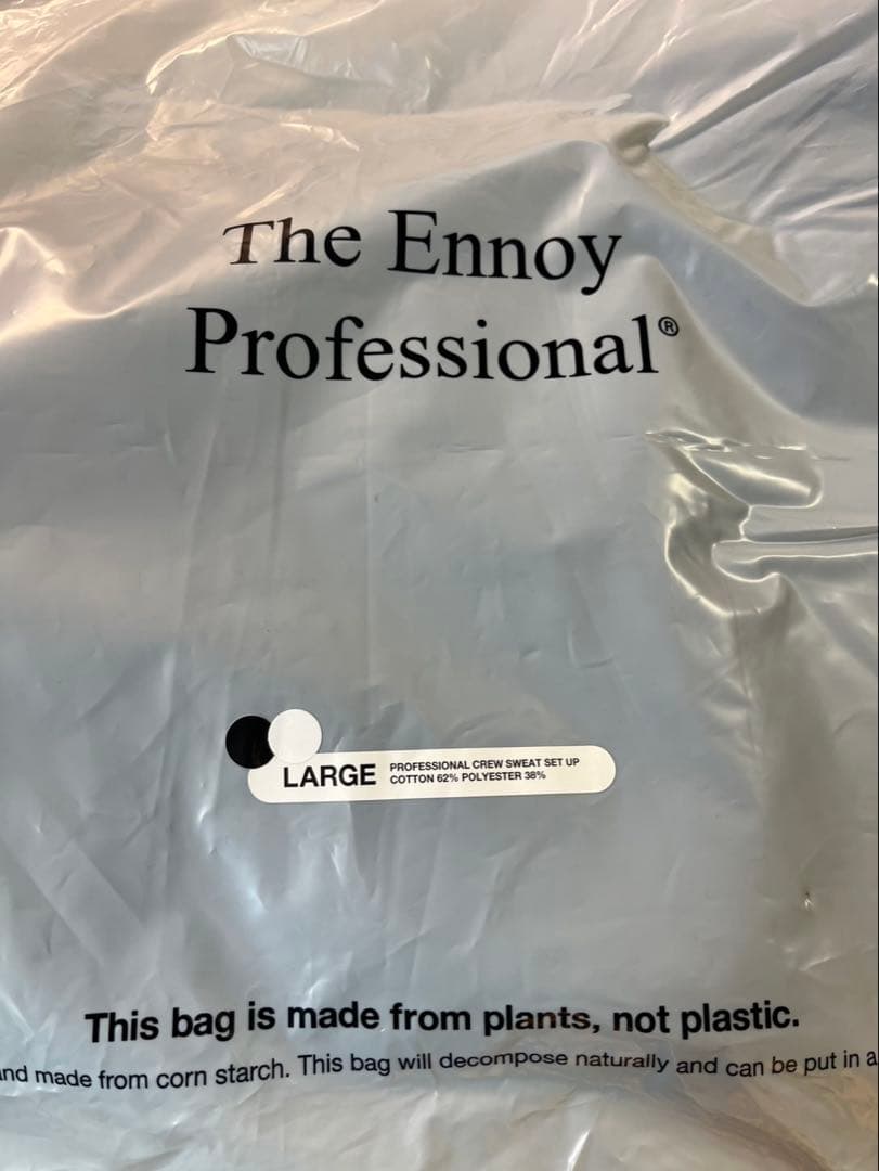 The Ennoy Professional CREW SWEATパンツ(L)