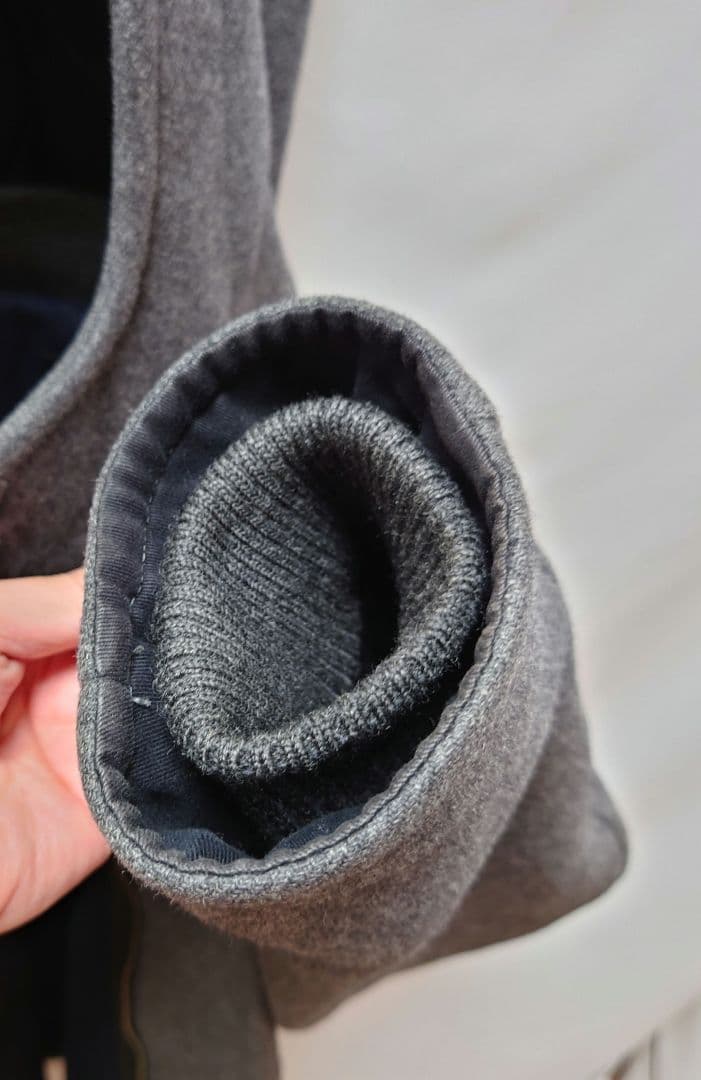 【美品】定価96,800 サイベーシックス　ダッフルコート　36グレー