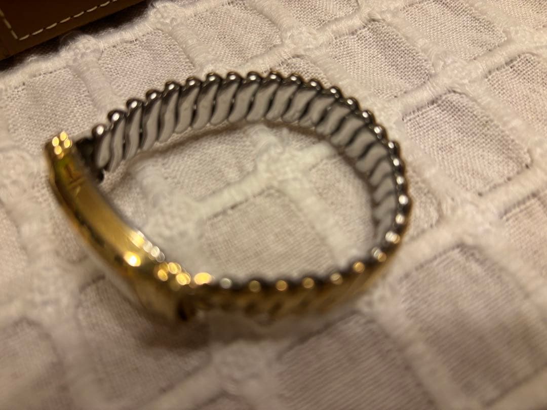 ハミルトン腕時計 長方形 ゴールドアールデコ ジャンク 現状品／ケースなし