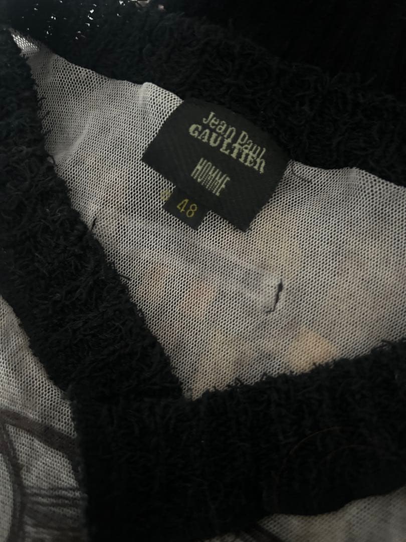 jean paul gaultier ゴルチェ　パワーネット メンズ　48