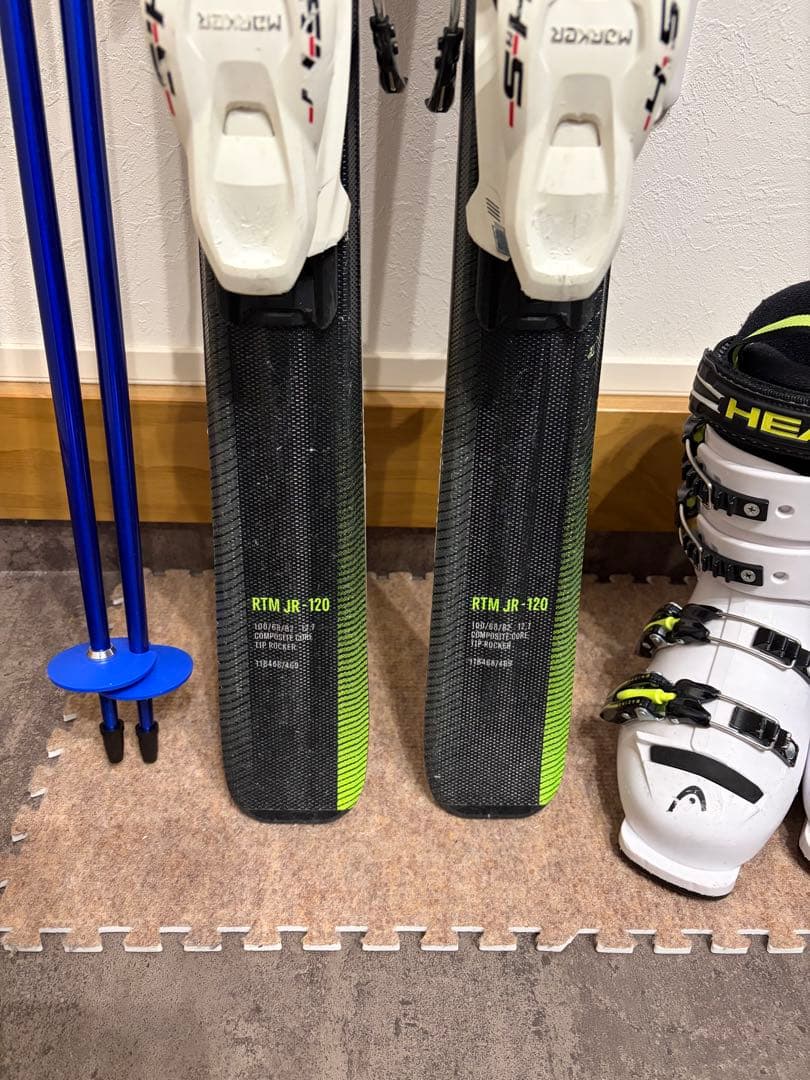 ★男の子用 4点セット メンテナンス.HOTWAX済★ salomon head