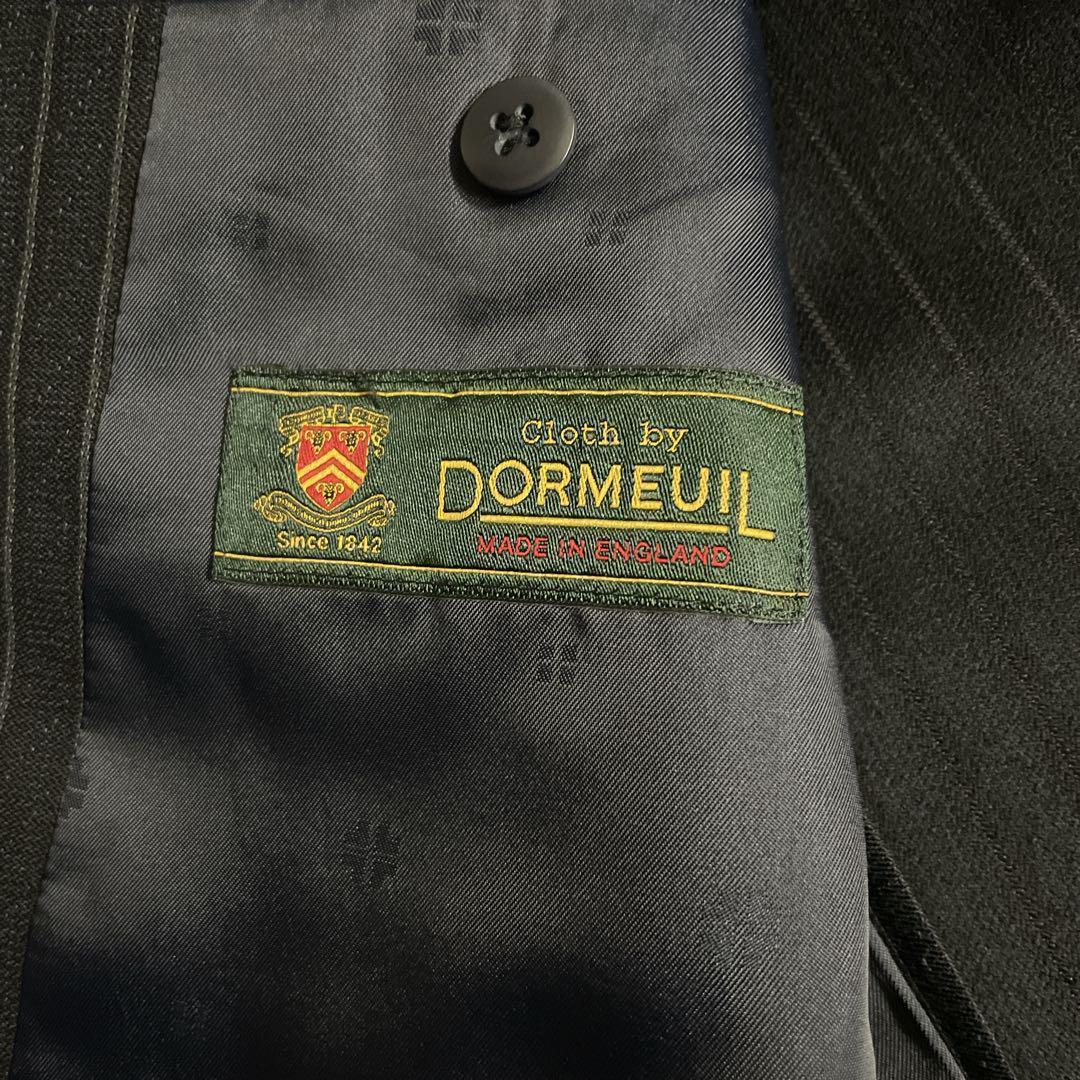 極美品 DORMEL × GUCCI グッチ GG柄ネクタイ 極上ウール スーツ