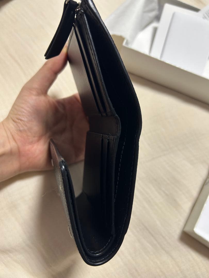 ポ*マ様 【極美品／正規品】Maison Margiela グレインレザー　三つ