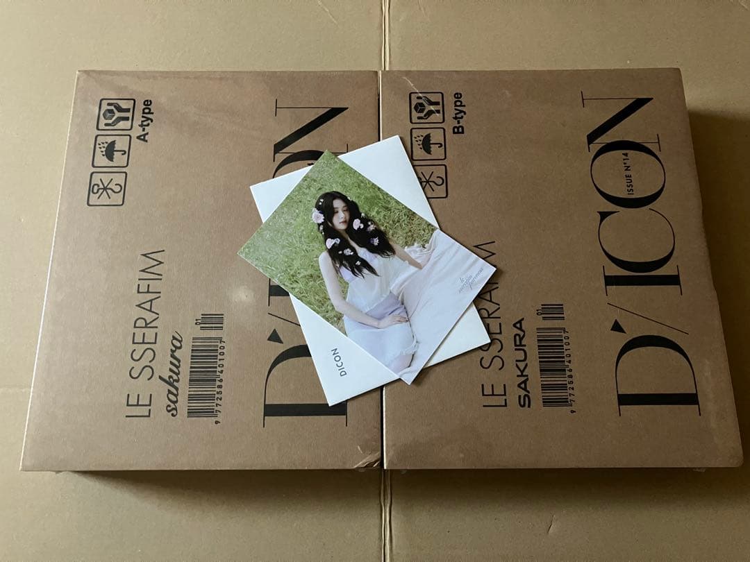 【新品未開封】LE SSERAFIM DICON N14 A／B　サクラ