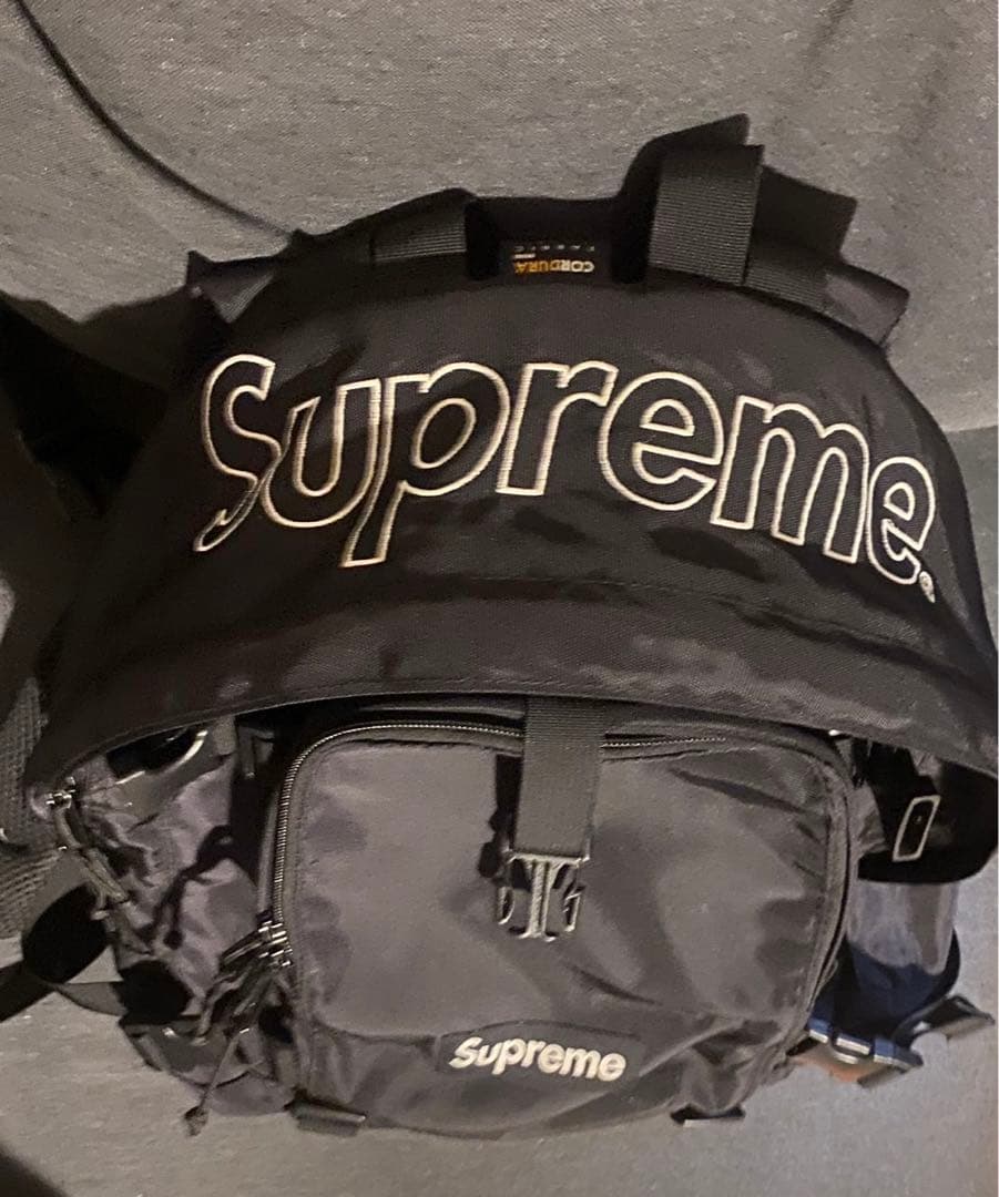 美品⭐︎Supreme 黒 リュック