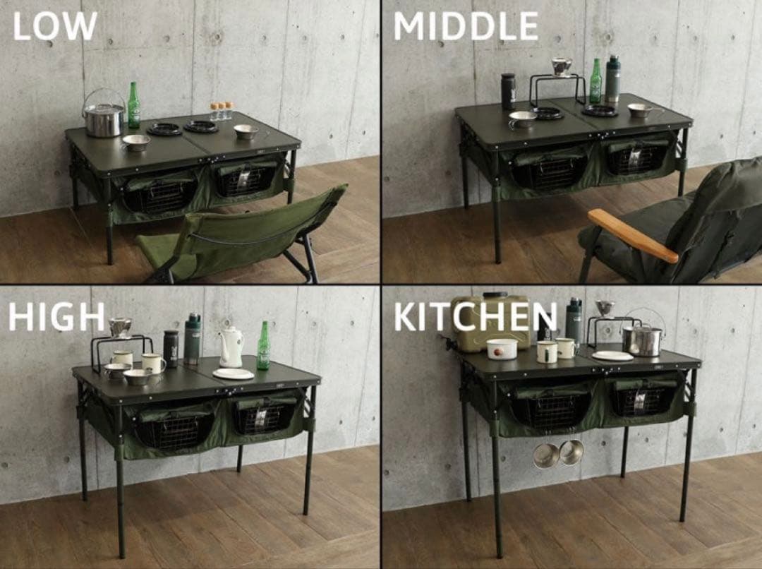 【限定値下げ】 DOD(ディーオーディー) グッドラックテーブル