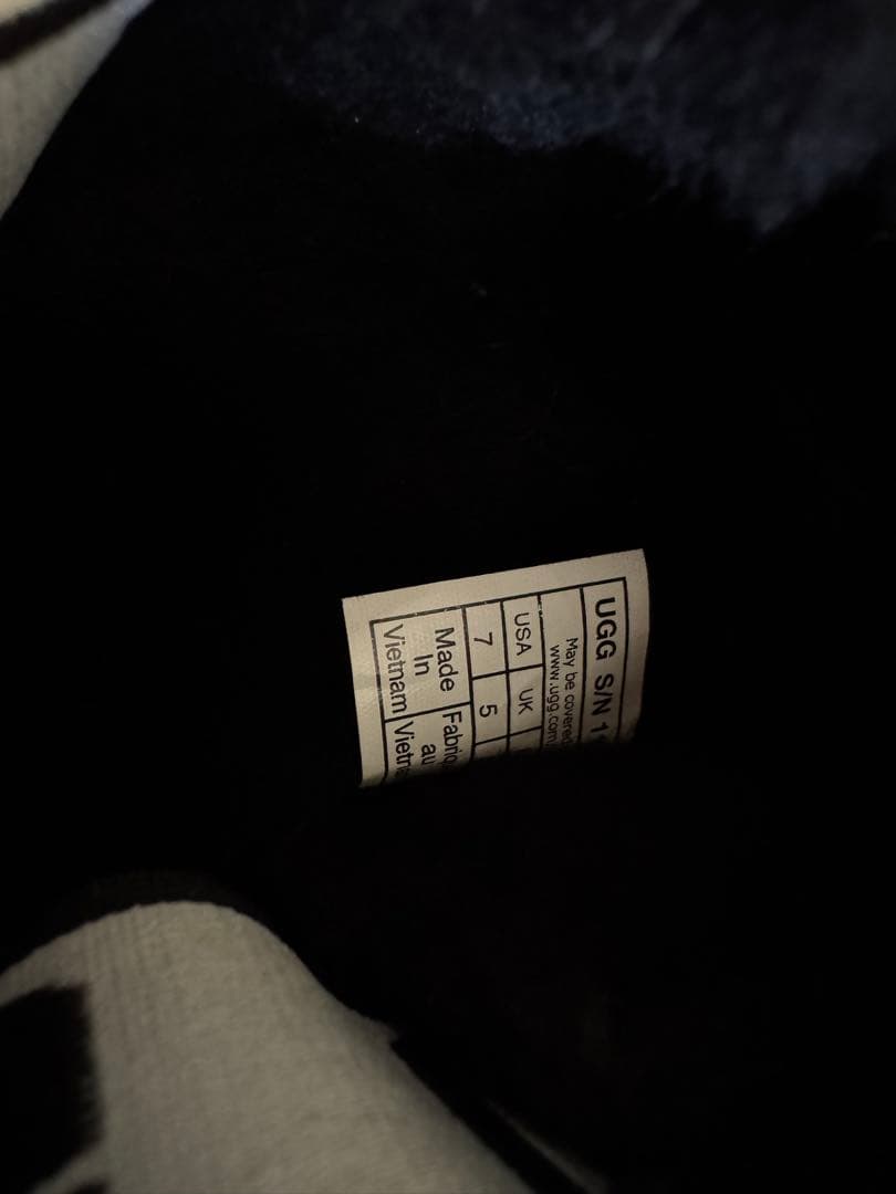 UGG DISCO CHECKS SLIDE 厚底サンダル　箱付き