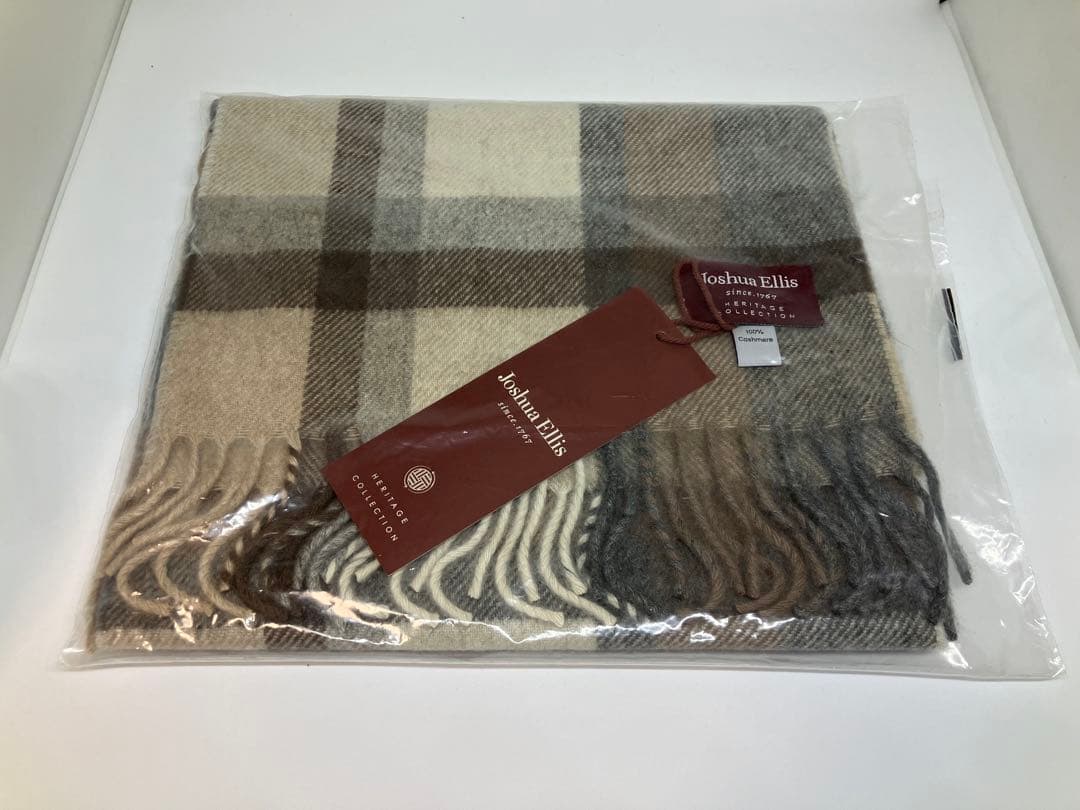 ⭐️お洒落なJoshua Ellis チェック柄マフラー⭐️ ジョシュアエリス