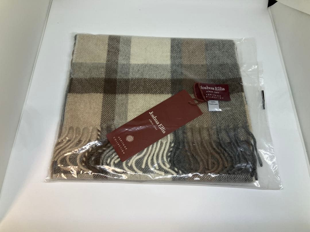 ⭐️お洒落なJoshua Ellis チェック柄マフラー⭐️ ジョシュアエリス