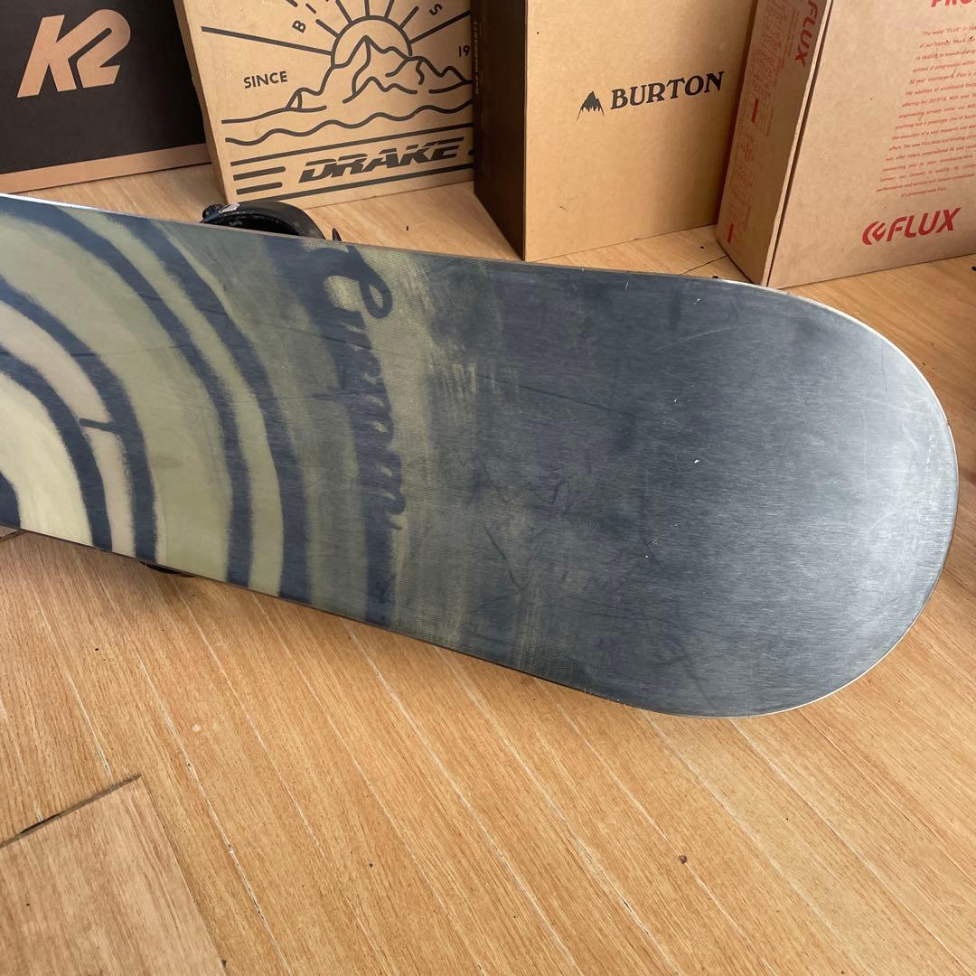 BURTON　バートン　カスタムバインディング付スノーボードセット　CUSTOM