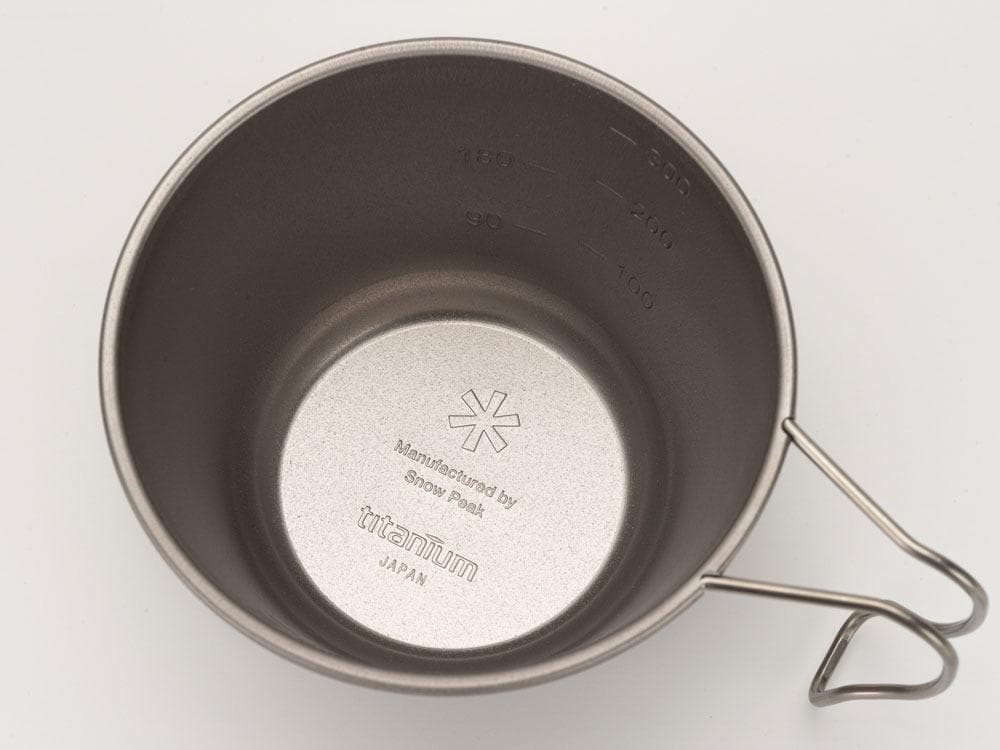 【新品２個セット】スノーピーク 深型チタンシェラカップ 蓋付き