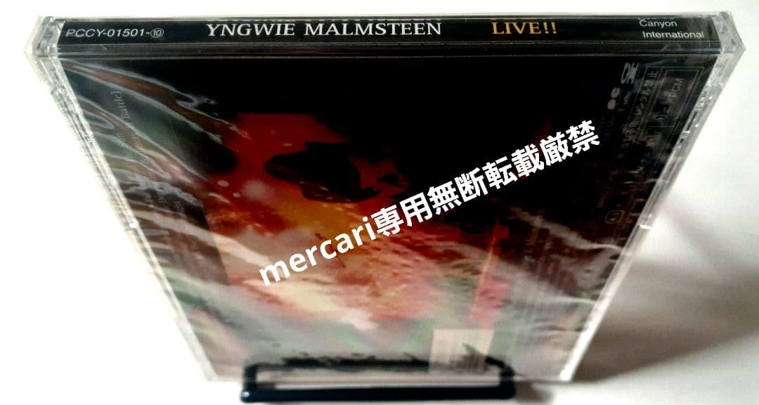 ♪希少ジュエルケース★新品DVD★ イングヴェイ・マルムスティーン/LIVE!!