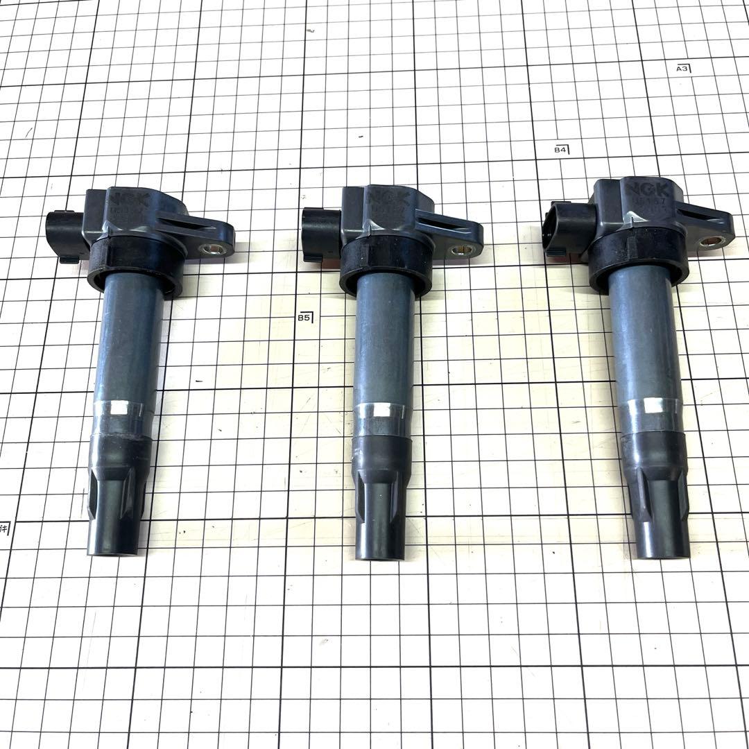 スズキ　K6A イグニッションコイル　NGK U5157 3本