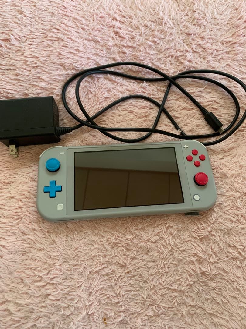 Nintendo Switch Lite グレー ACアダプター付き　箱無し