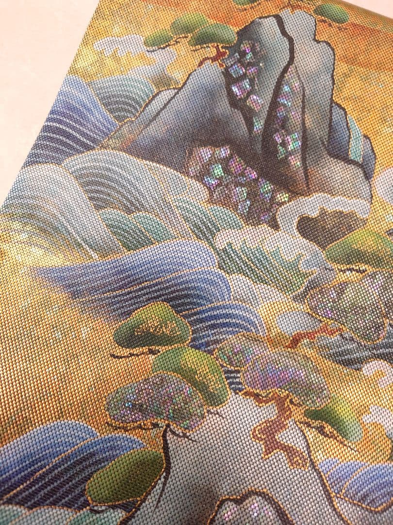 ○高級　袋帯　正絹