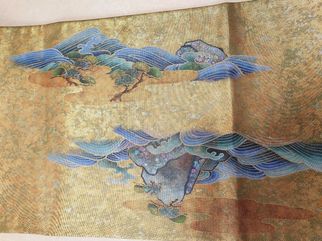 ○高級　袋帯　正絹