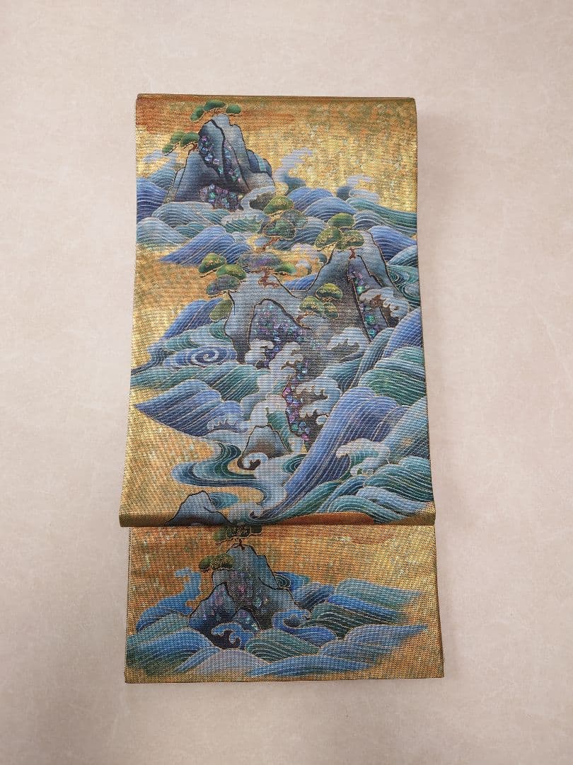 ○高級　袋帯　正絹