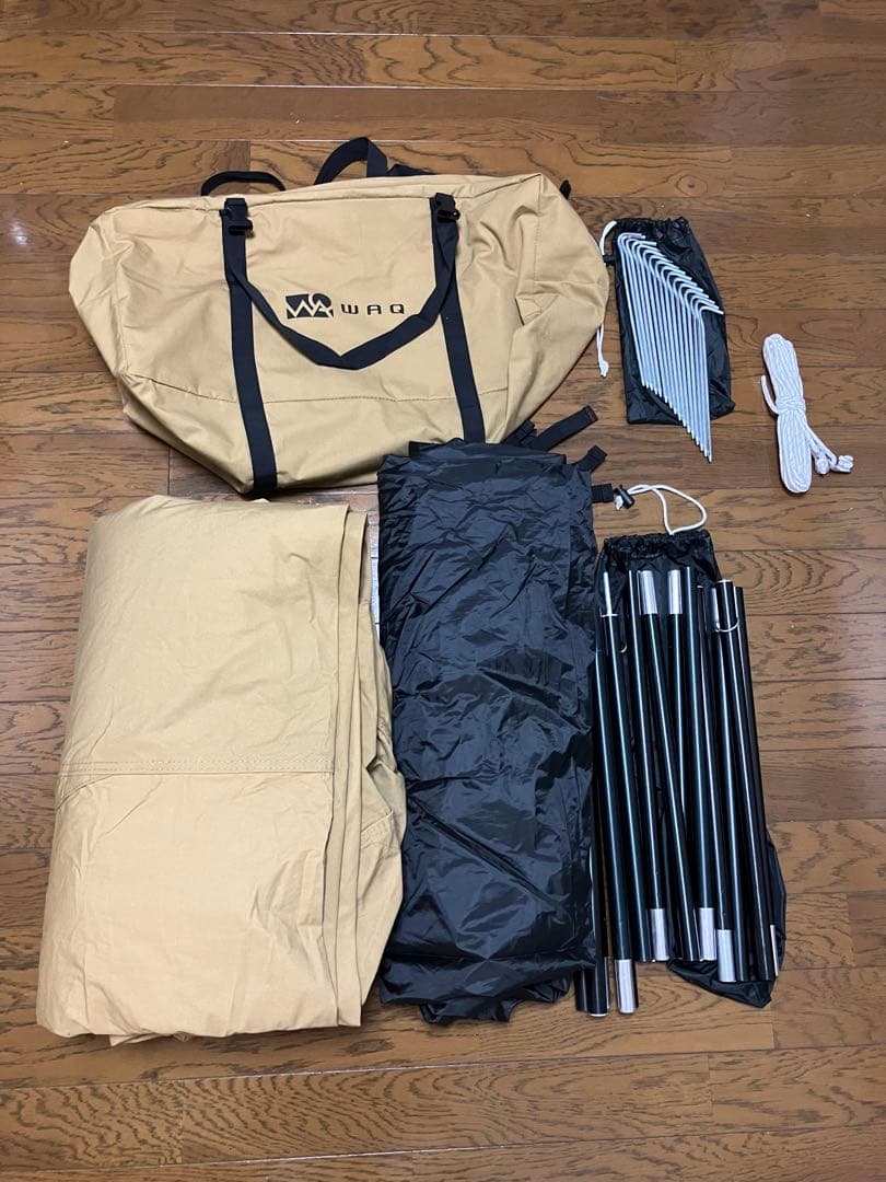 週末値下げ！　WAQ Alpha TC ソロ用テント