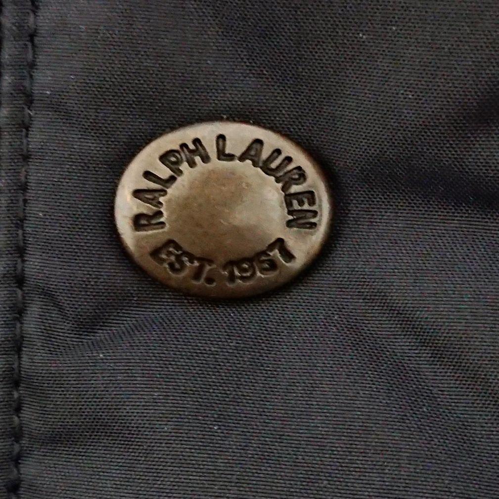 美品 ポロラルフローレン 刺繍 ロゴ 2way 肉厚 ダウン ベスト