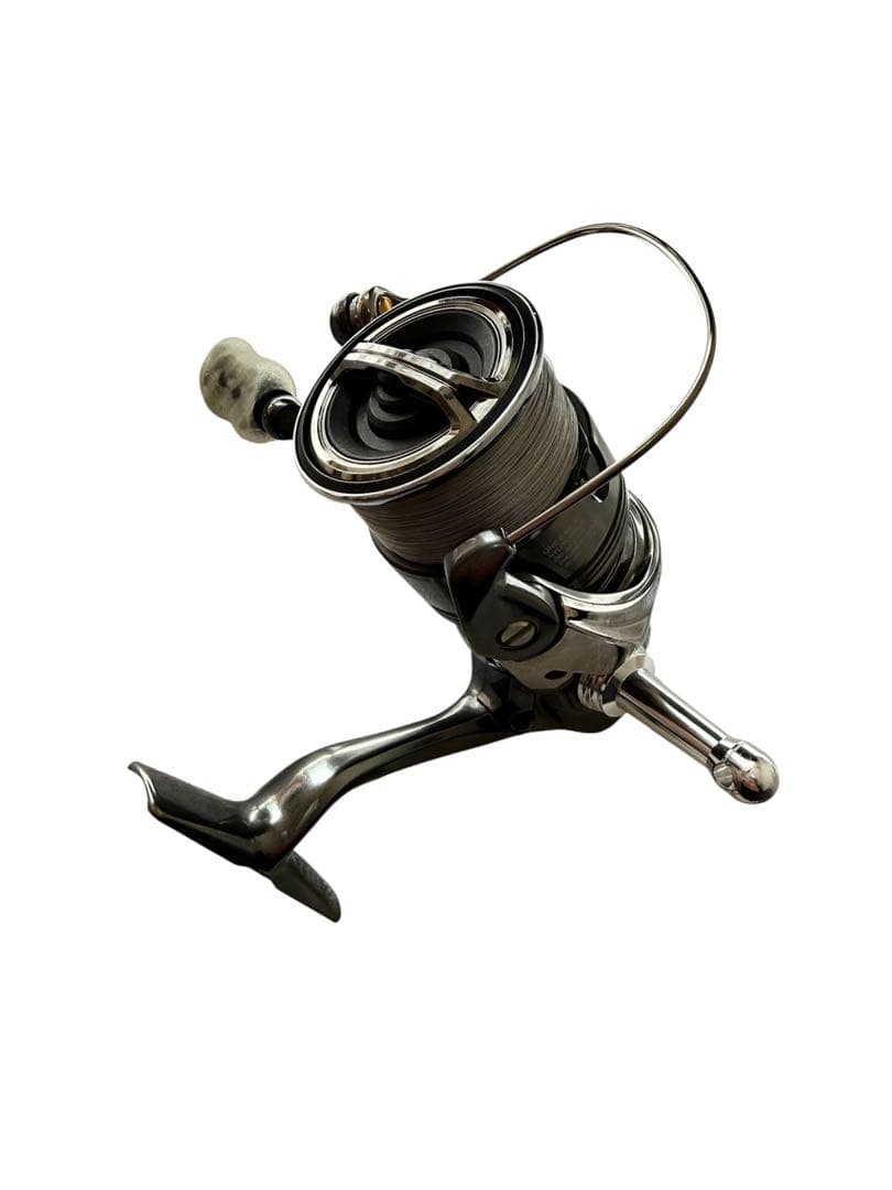 【極美品】24 ツインパワー C3000XG リールスタンド、バンドルノブ付き