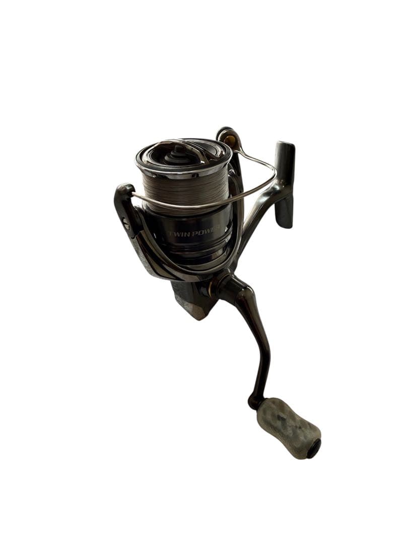 【極美品】24 ツインパワー C3000XG リールスタンド、バンドルノブ付き