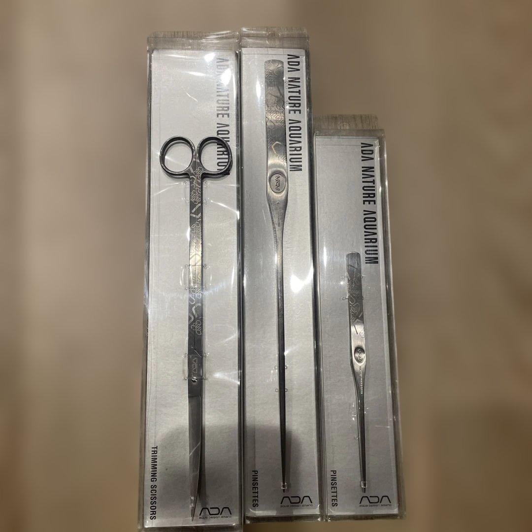ADA トリミングハサミ・ピンセットセット2014年式　アクアデザインアマノ