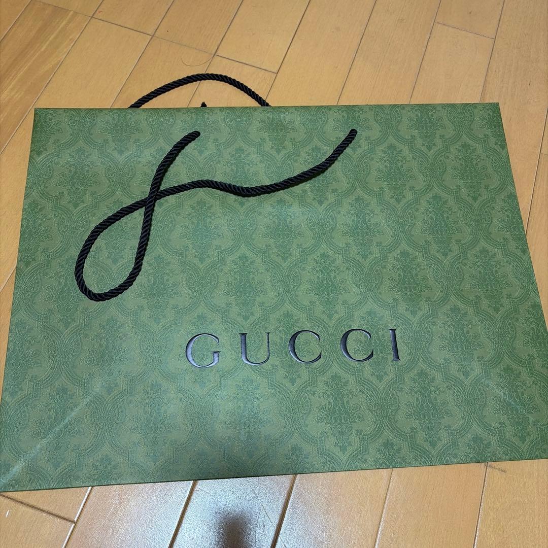 【新品】グッチ トートバッグ マイクロGG レザー 黒