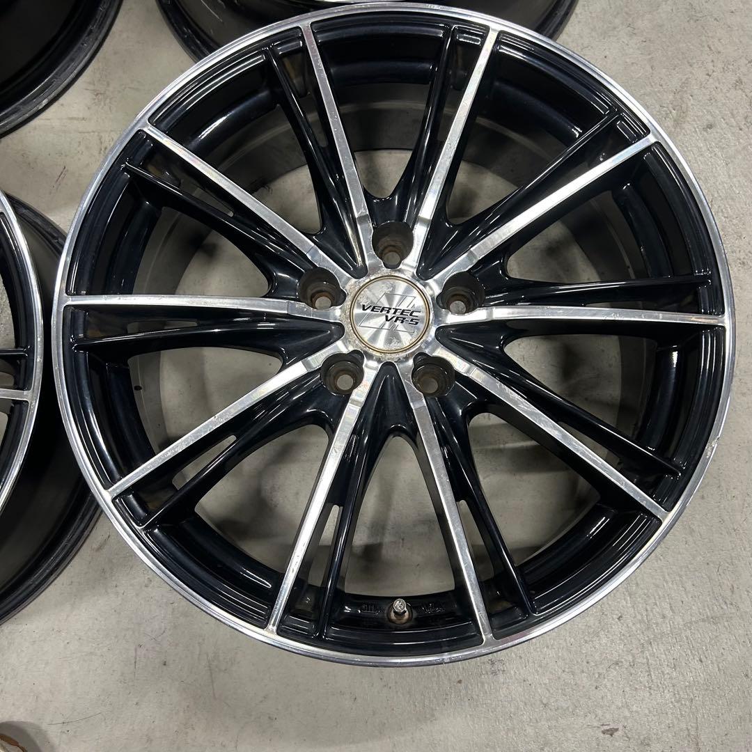 中古アルミ18X7.0　5/114　48　マナレイヴァーテックVR5　ミニバン等