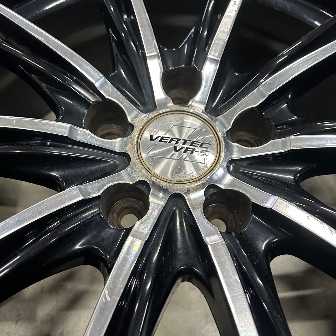 中古アルミ18X7.0　5/114　48　マナレイヴァーテックVR5　ミニバン等