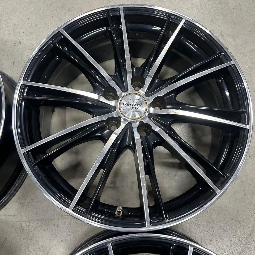 中古アルミ18X7.0　5/114　48　マナレイヴァーテックVR5　ミニバン等