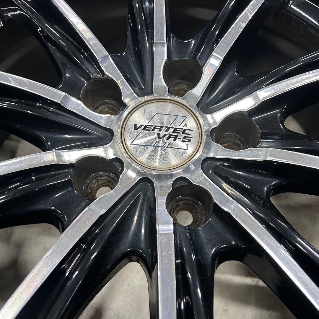 中古アルミ18X7.0　5/114　48　マナレイヴァーテックVR5　ミニバン等