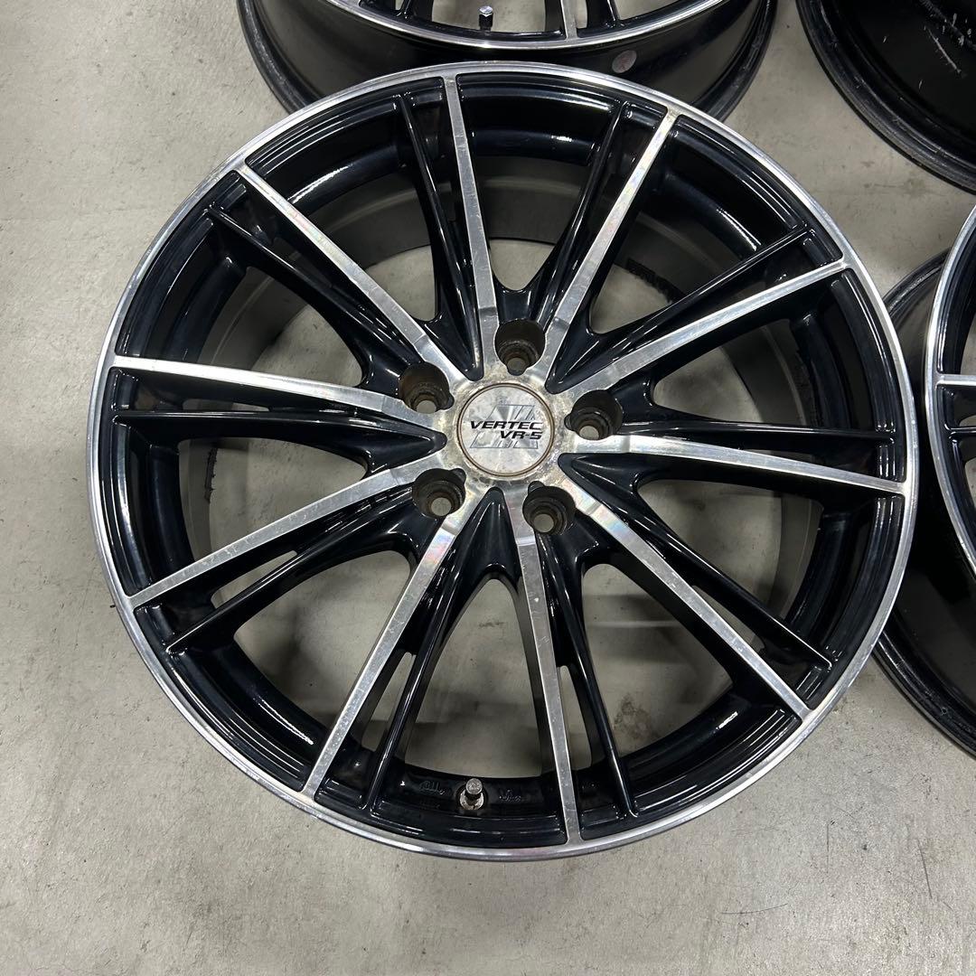 中古アルミ18X7.0　5/114　48　マナレイヴァーテックVR5　ミニバン等
