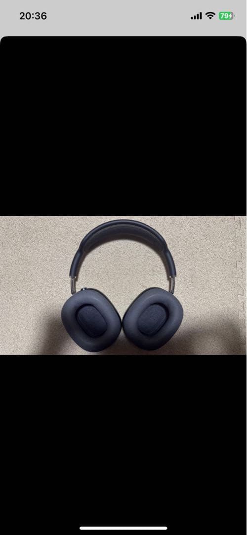 kj販売 AirPods Max ミッドナイト USB-C対応 箱あり