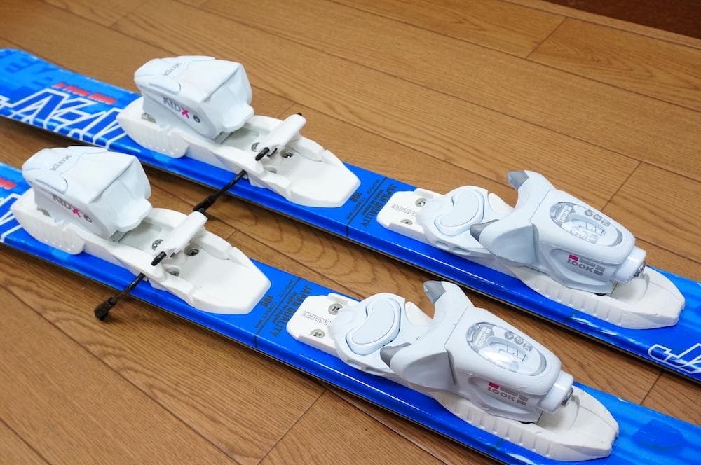 メンテ済 108cm 靴20cm BLUEMORIS B×B スキーセット