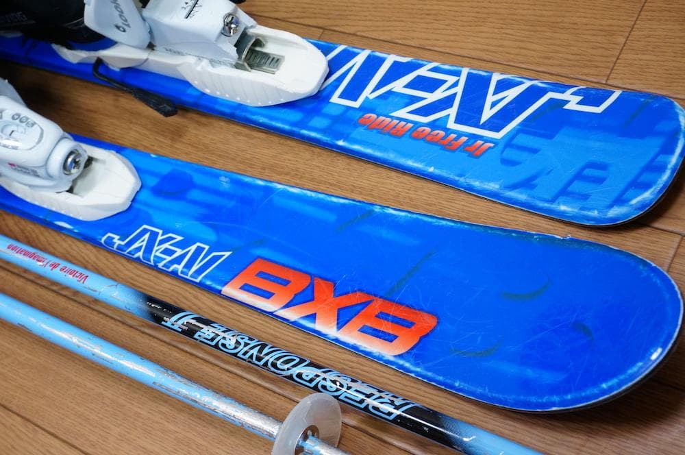 メンテ済 108cm 靴20cm BLUEMORIS B×B スキーセット