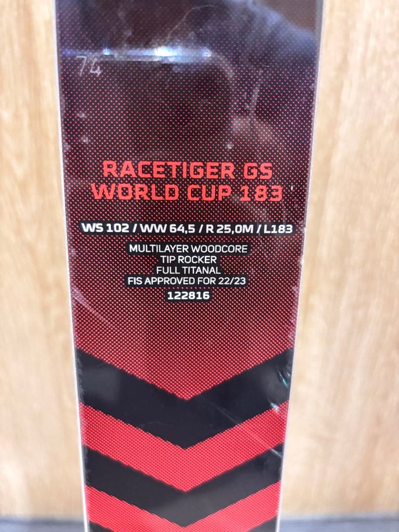 Racetiger GS World Cup Masters 183 スキー