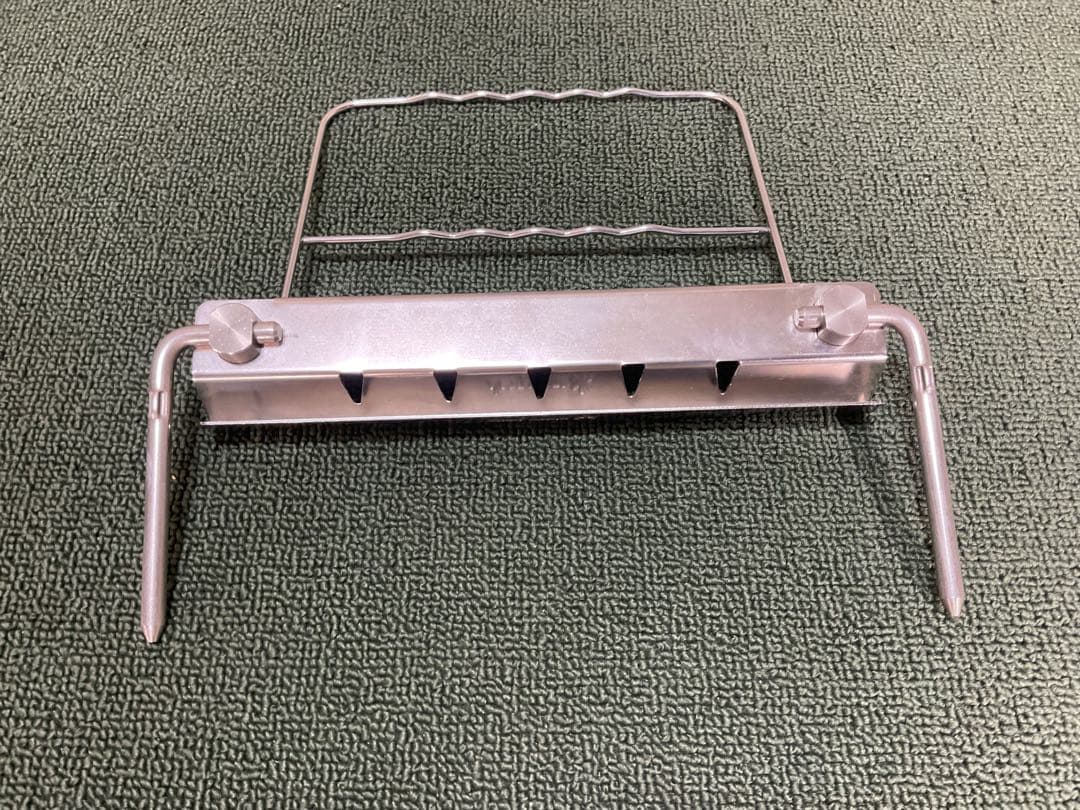 入手困難品 焼武者用 串焼きアダプター スノーピーク peak
