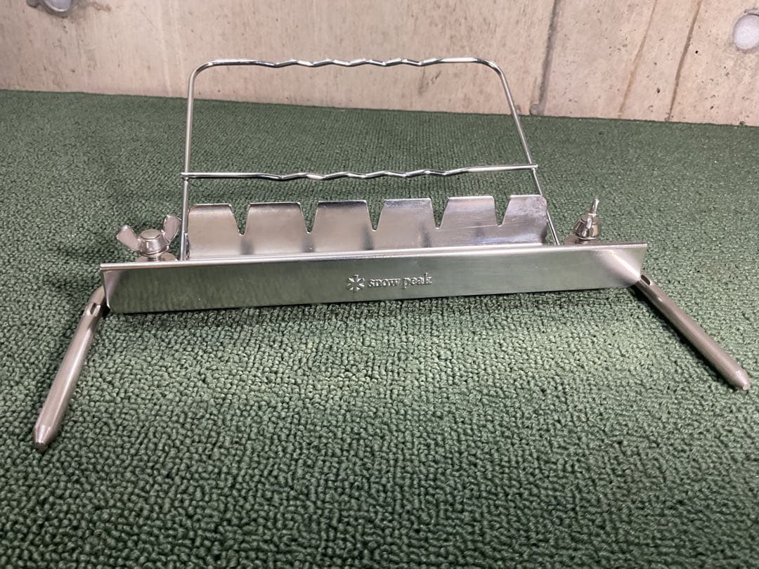 入手困難品 焼武者用 串焼きアダプター スノーピーク peak