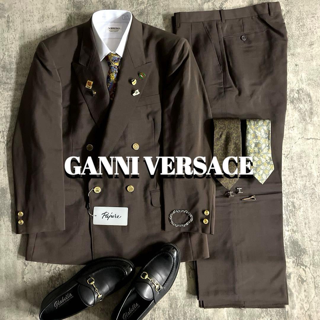 厳選 【Apollo特注】 ダブルスーツ セットアップ VERSACE コーデ