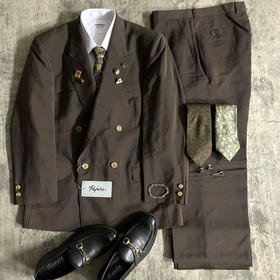 厳選 【Apollo特注】 ダブルスーツ セットアップ VERSACE コーデ