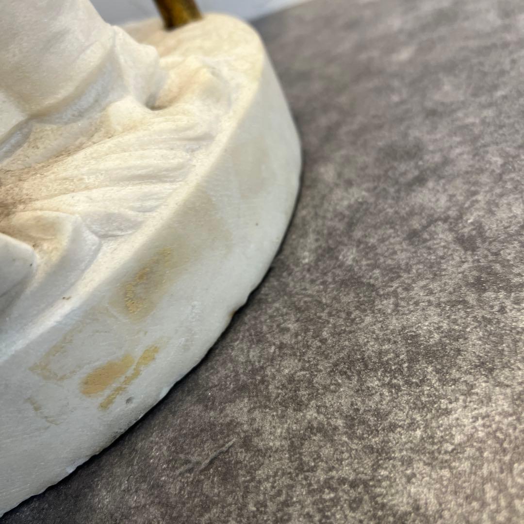 専用アルフレド・ブーシュ「農婦大理石38.4kg高さ81㎝東な8-0106☆1F