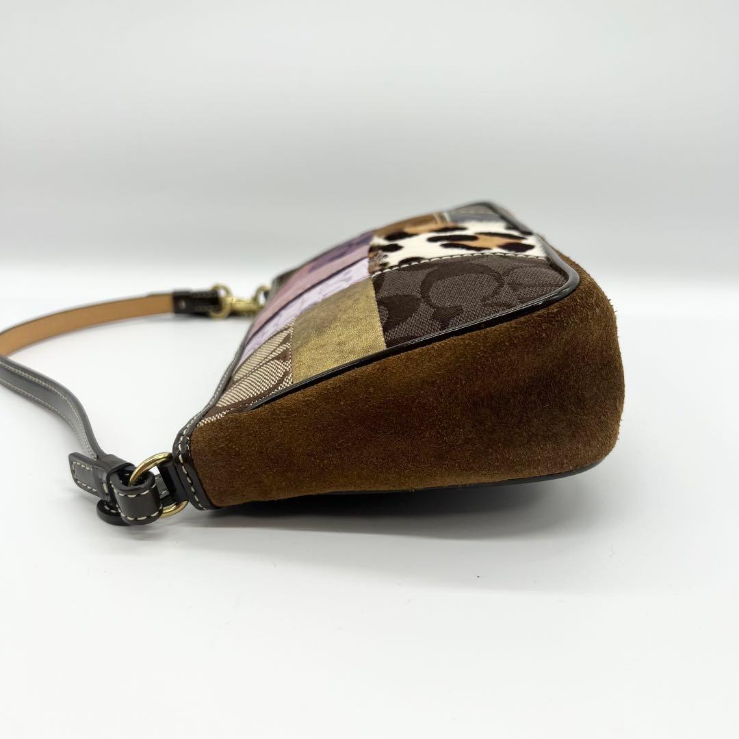 バッグ Coach 7071 Patchwork Accessory pouch y2k