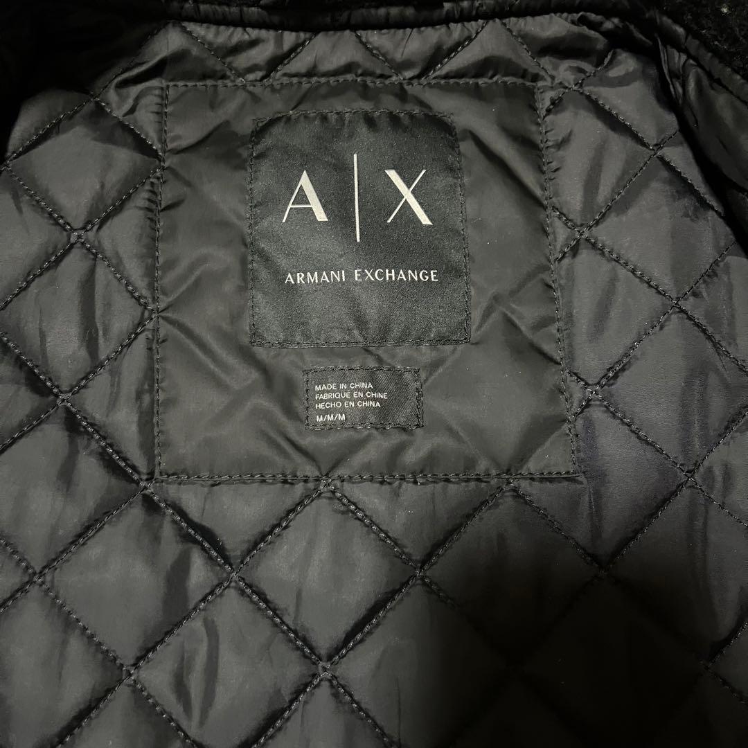 A|X ARMANI EXCHANGE ナイロン MA-1 ジャケット ブラック