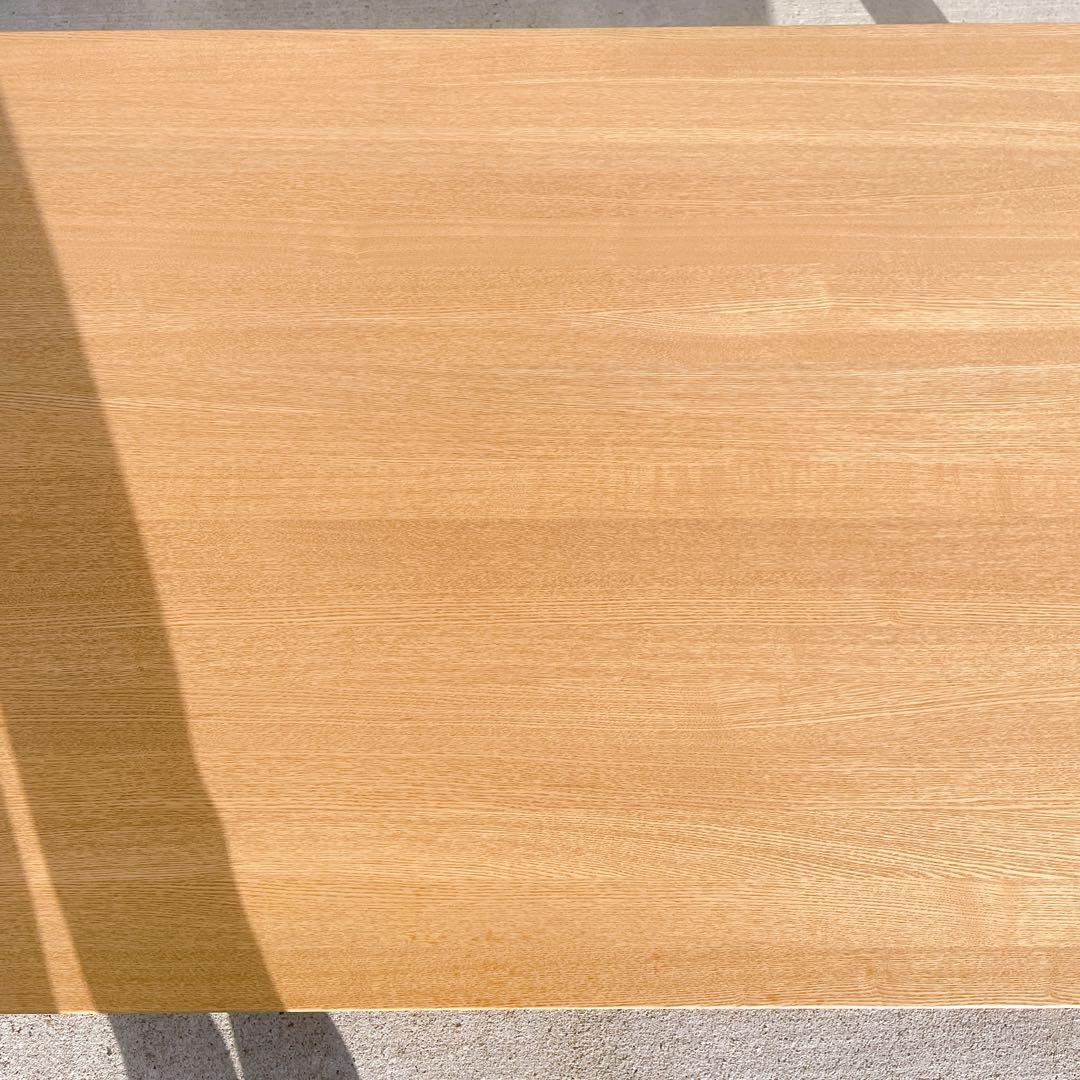 【美品送料込】高級タモ材 折り畳みローテーブル センターテーブル 天然木 座卓