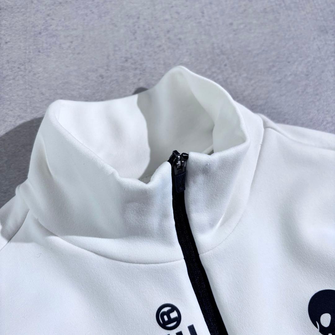 美品 MARK&LONA ハーフジップフリース 裏起毛 36 日本製