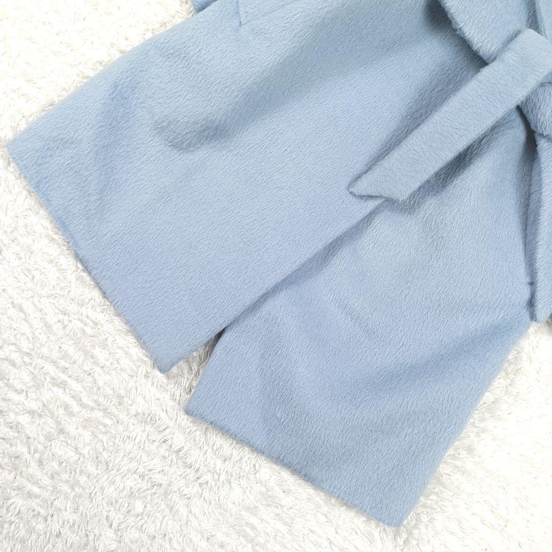 マックスマーラウィークエンド クチートアマーノ アルパカ ベルテッドコート 36