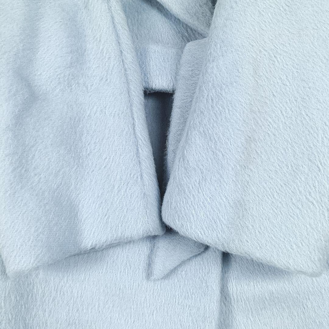 マックスマーラウィークエンド クチートアマーノ アルパカ ベルテッドコート 36