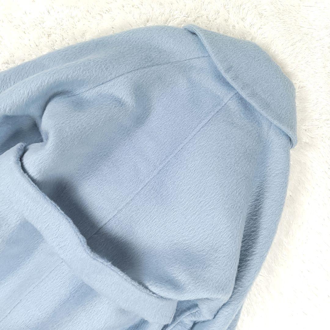 マックスマーラウィークエンド クチートアマーノ アルパカ ベルテッドコート 36